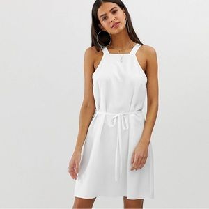 River Island Swing Dress in White